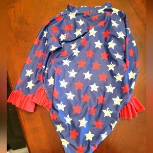 Mia Belle 4th of July rashguard